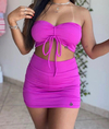 Shorts Saia Bruna Fucsia - comprar online