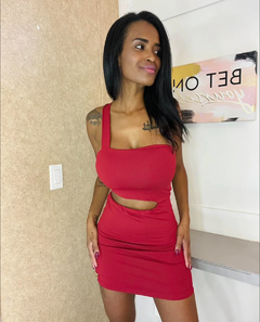 Imagem do Vestido Mula Suely Trajano Vinho (M)