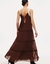 VESTIDO LONGO AMPLO COM RENDA - comprar online