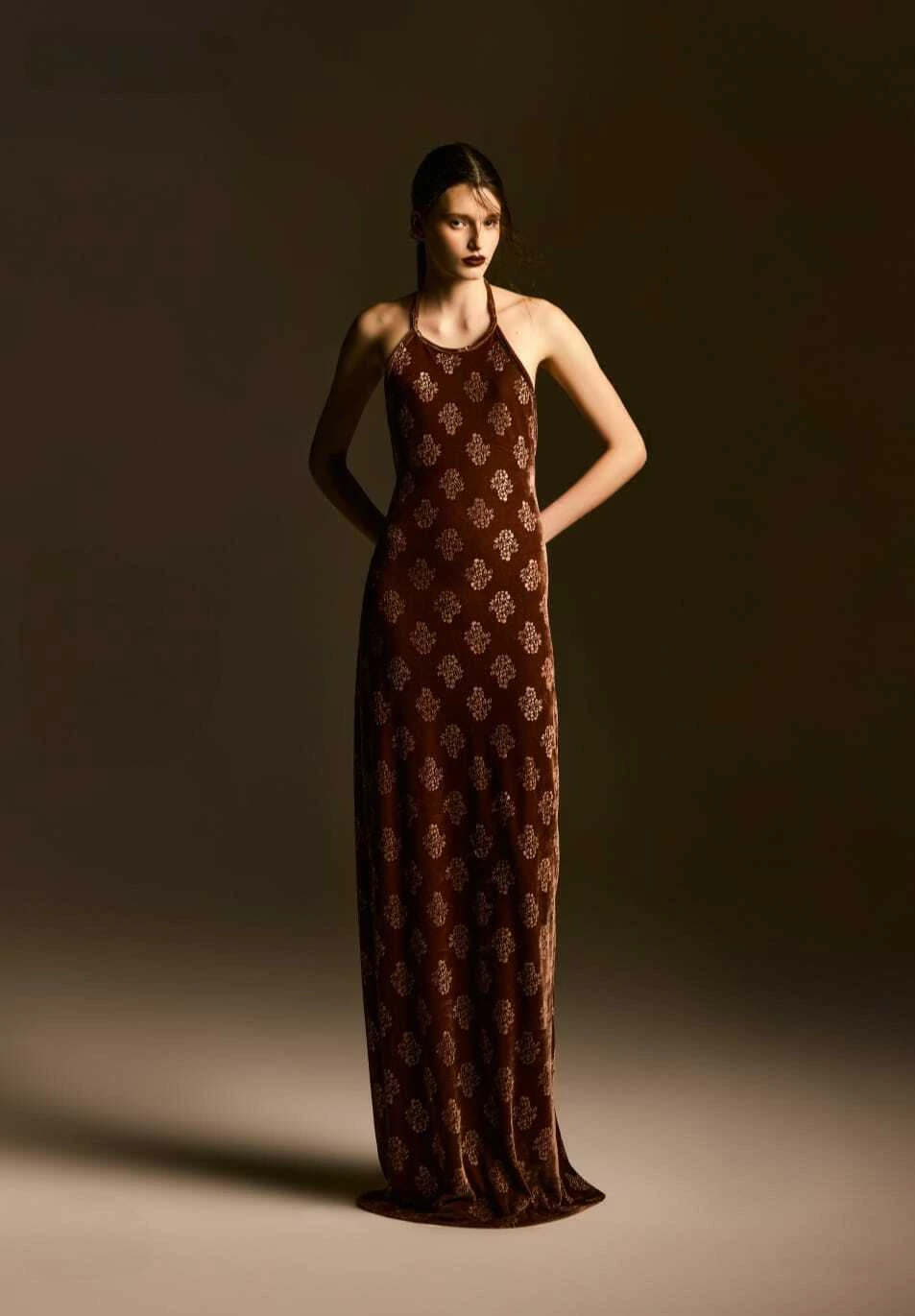 VESTIDO VELUDO