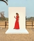 VESTIDO VERMELHO AMARANTE TORÇÃO - comprar online