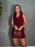 CONJUNTO COLETE ALONGADO E SHORT - Folk Store