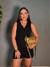 CONJUNTO COLETE ALONGADO E SHORT
