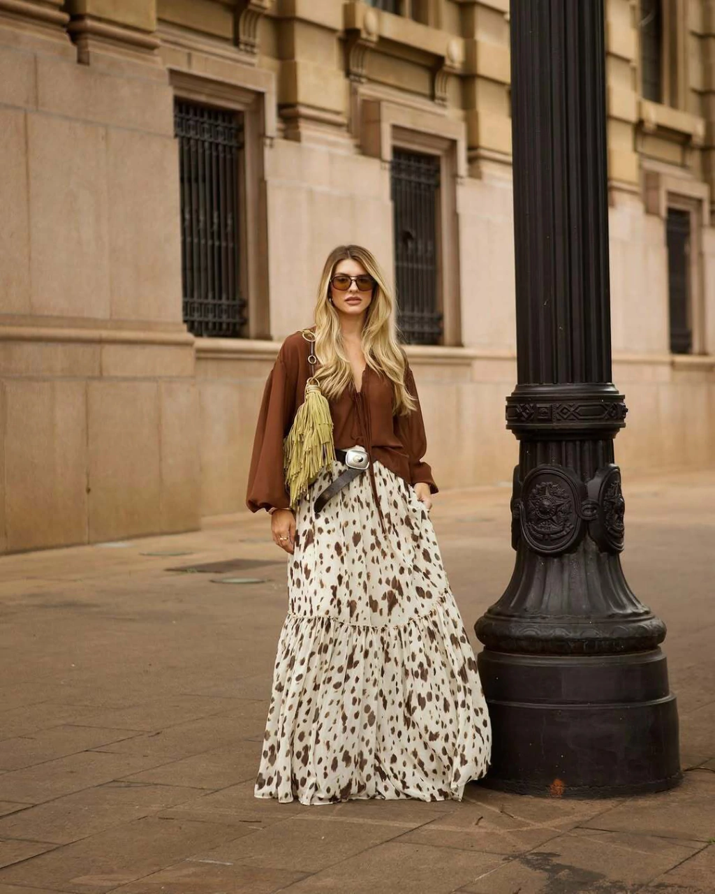 SAIA LONGA ANIMAL PRINT