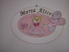 Porta Maternidade / Quadro de quarto