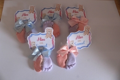 Pezinhos de sabonete para chá revelação na internet