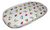 COLCHON PARA MOISES OVALADO 70x45x6 ARCOIRIS - comprar online