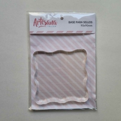 Base para Sellos - 9 x 9 x 1 cm.