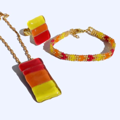 Pulseira Sunset Gold na internet