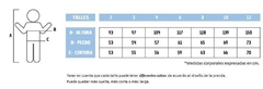 Tabla de talles Disney