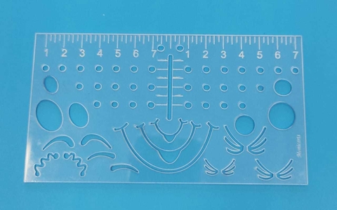 Régua Modeladora de Rostos