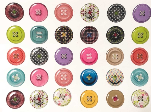 606 Resinado - Botões