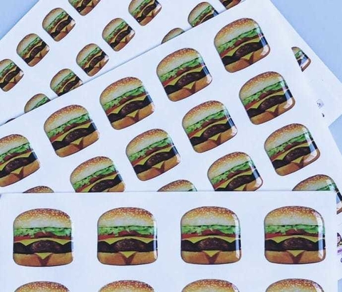 632 Resinado - Hambúrguer