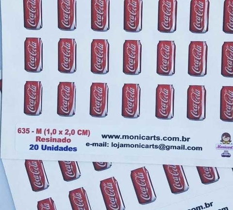 635 Resinado - Coca Cola Lata - comprar online
