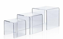 Trio de Expositores Cristal - comprar online
