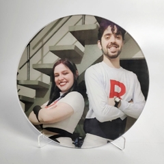 Retrato Redondo Impresso na internet