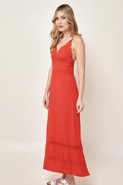 Vestido Con Guardas VTK143