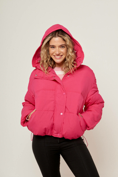 Campera Puffer Con Capucha vtk2037
