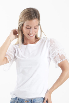 Remera Volado Tul UT6315