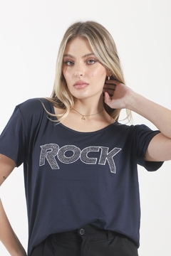 Remera Soft ROCK STRAS - Indiana