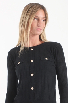 Sweater Botones NAUTIC VT37123 - comprar online