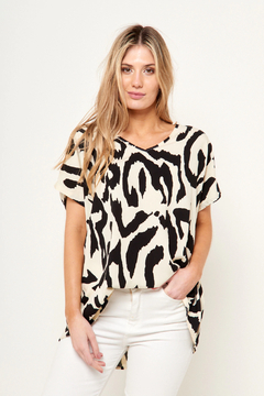 Maxi Blusa ARCHIE POPLIN ESTAMPADO