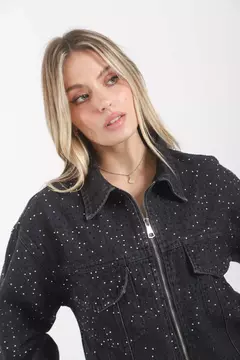 Campera Jean Con Stras VT70014 - tienda online