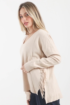 Sweater Flecos Laterales VTL680 - Indiana