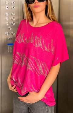 REMERON LUREX JASPEADO CON STRAS VT23518 - comprar online