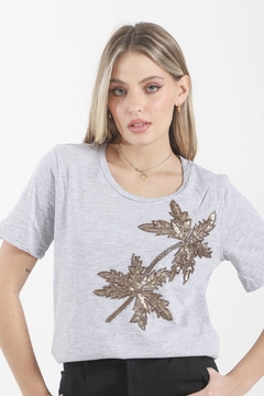 Remera Flame Palmera VT70054 - comprar online