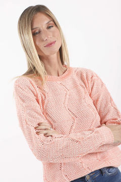 Sweater CURVA JASPEADO en internet