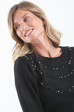 Sweater Con Piedras VT81331 - comprar online