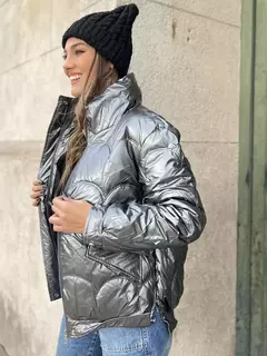 Campera Metalizada ZETUR vtk2040