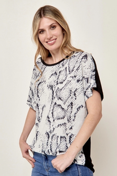 Remeron Estampado Con Lurex en internet