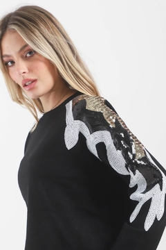 Sweater Lentejuelas AMICCI VTL669 - comprar online