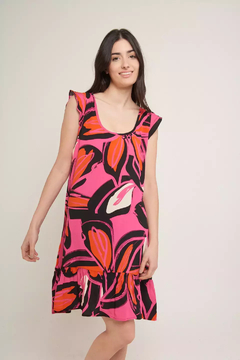 Vestido Nudo Espalda VALLARTA