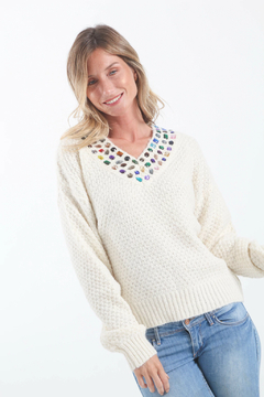 Sweater Lurex PIEDRA VT81330