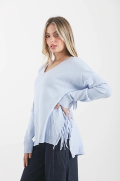 Sweater Flecos Laterales VTL680 en internet