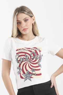 Remera LOVE TOUR ROCK STAR VT15804 - tienda online