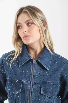 Campera Jean Con Stras VT70014 - Indiana
