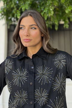 Camisa Poplin Con HotFix VTK70007 - comprar online