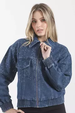 Campera Jean Con Stras VT70014 en internet