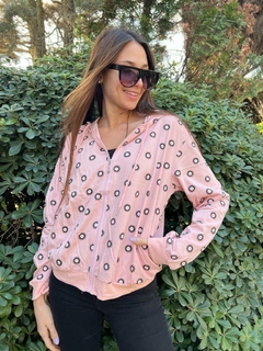 Camperita Engomada Soles Rosa