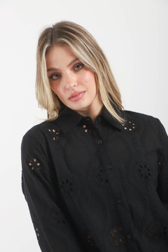 Camisa Broderie VTK70001 - comprar online