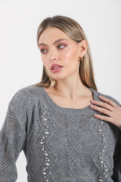 Sweater Con Piedras VTL664 - comprar online