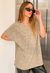 Remeron Lurex Jaspeado Con Stras Diagonal vt23517