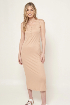 Vestido Morley Botones Metalizados BARCELONA - tienda online