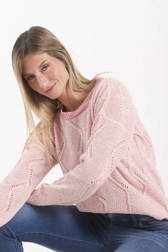 Sweater CURVA JASPEADO - comprar online