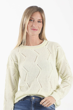 Sweater CURVA JASPEADO - Indiana