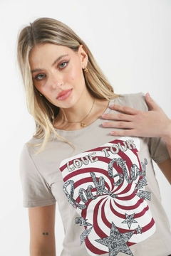 Remera LOVE TOUR ROCK STAR VT15804 - Indiana